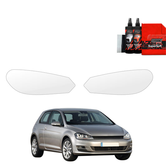 2in1 Apsauginė plėvelė žibintams  Volkswagen Golf 7 Hatchback 3D (2013-2020)