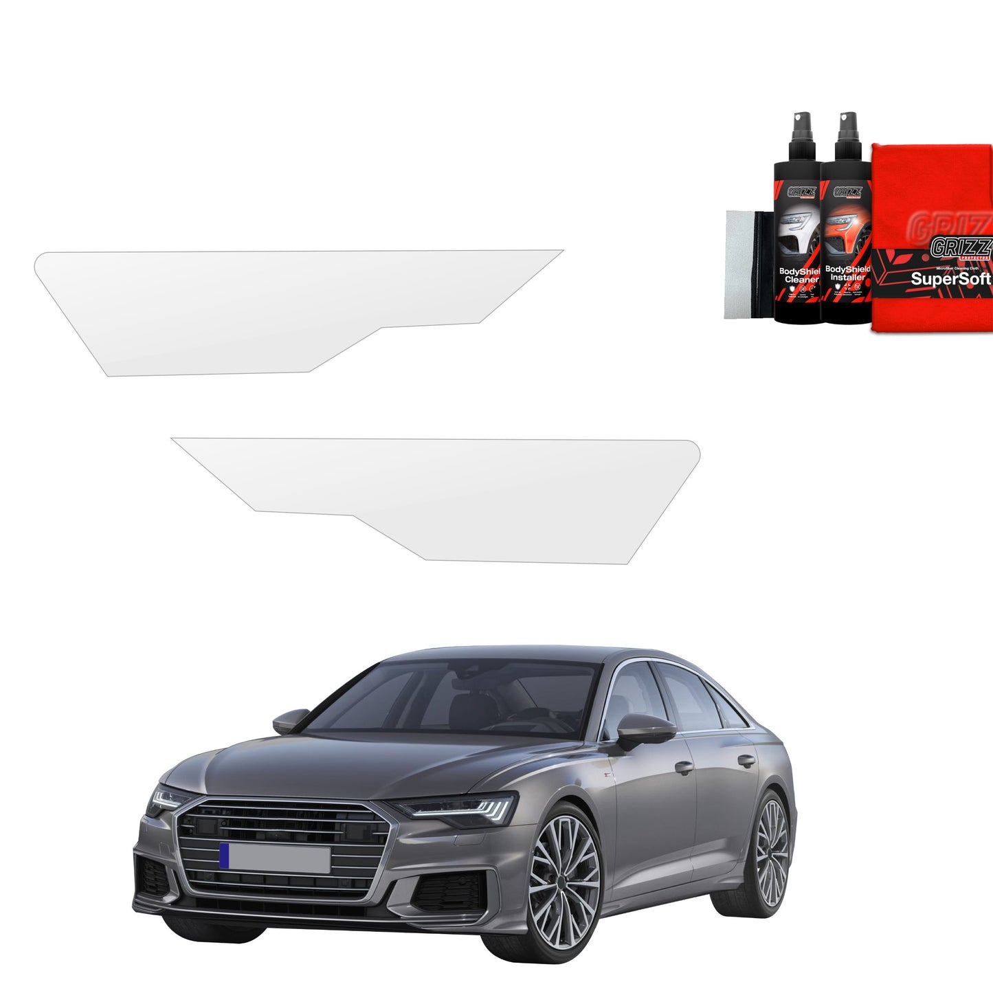 2in1 Protective film for lights for Audi A6 C8 Sedan (2018-2023)