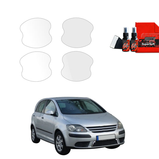 4in1 Protective film under door handles Volkswagen Golf Plus Hatchback 5D (2004-2008)