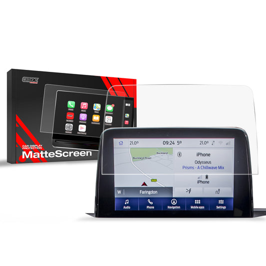Anti-fingerprint screen film Ford Focus 4 8" (2018-2025) Matte Grizz