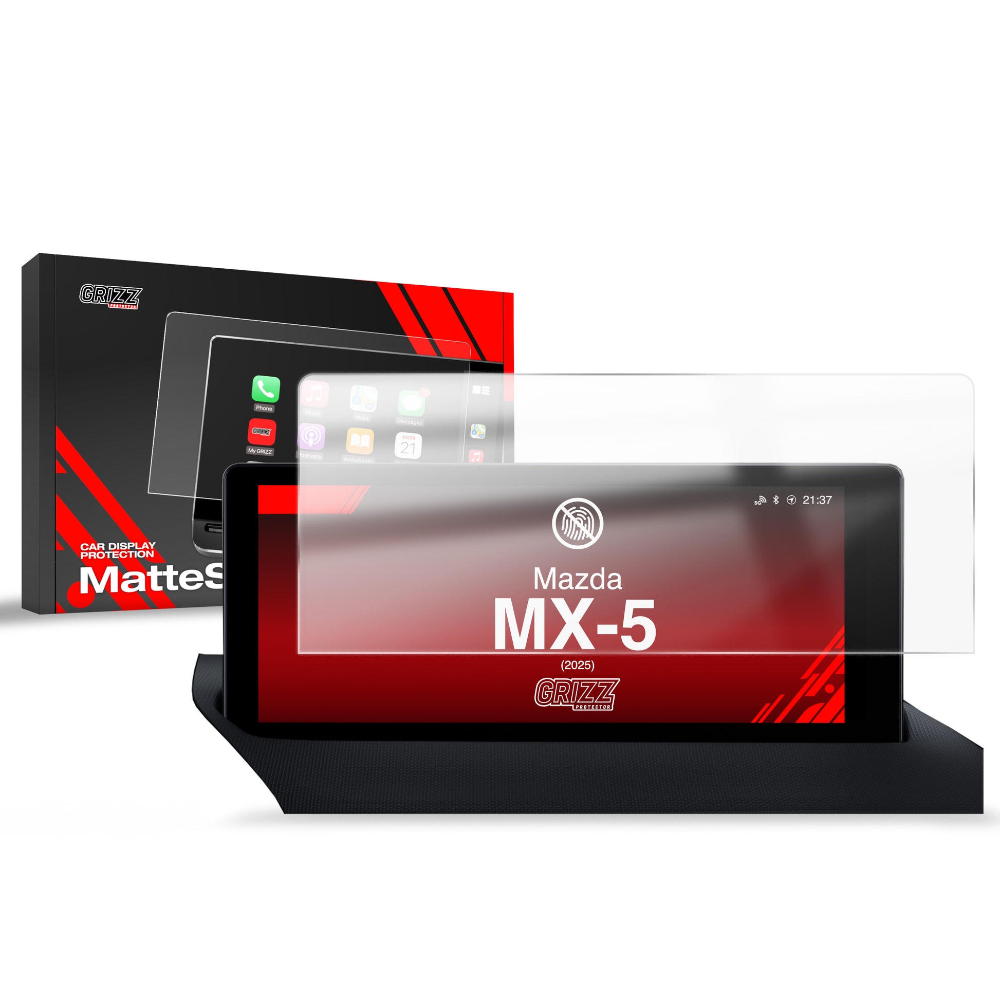 Anti-fingerprint screen protector Mazda MX-5 8.8" (2025) Matte Grizz