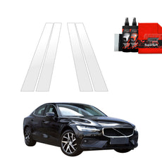 4in1 Apsauginė plėvelė statramsčiams Volvo S60 3 Sedan 4D (2019-2024)