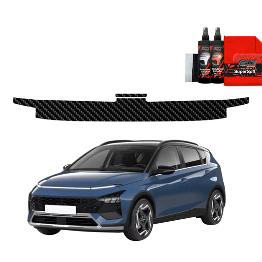 2in1 Carbon fiber film for trunk sill Hyundai Bayon (2024-2025)