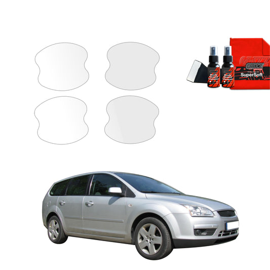 4in1 Protective film under door handles for Ford Focus Mk2 Kombi (2004-2007)