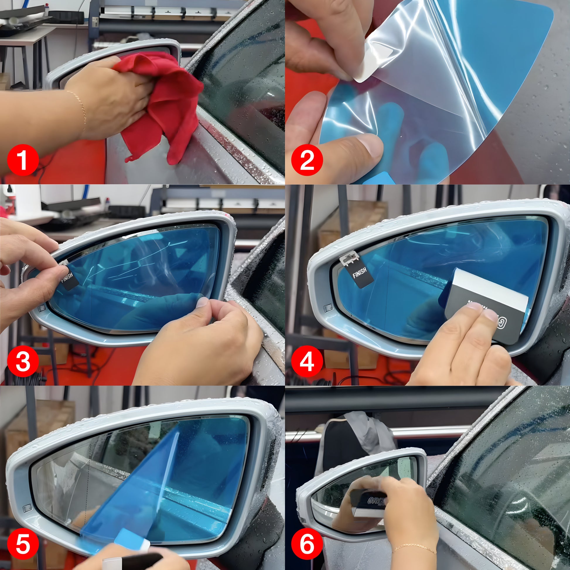 Rainproof mirror film BMW 3 E46 Coupe Pre-LCI (1999-2002)