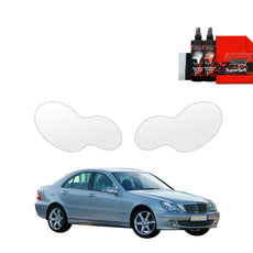 2in1 Headlight protection film Mercedes Benz C Class W203 Sedan (2000-2007)