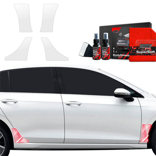 4in1 Protective film for wheel arches for Volkswagen VW Golf 8 Hatchback (2024-2025)