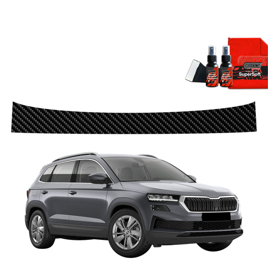 Carbon fiber film for the trunk sill Skoda Karoq (2022-2025)