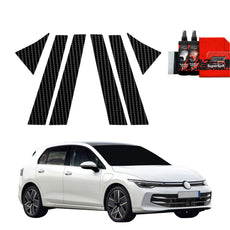 6in1 Anglies pluošto plėvelė statramsčiams Volkswagen VW Golf 8 Hatchback (2024-2025)