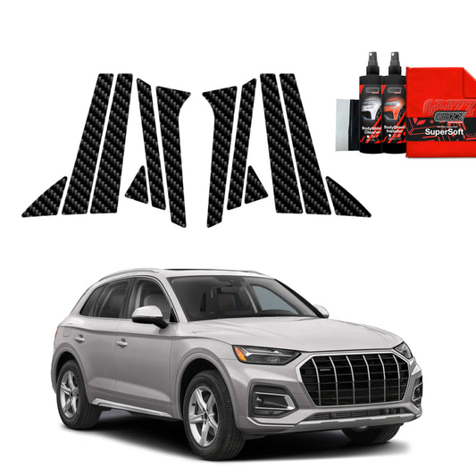 12in1 Anglies pluošto plėvelė statramsčiams Audi Q5 (2020-2025)