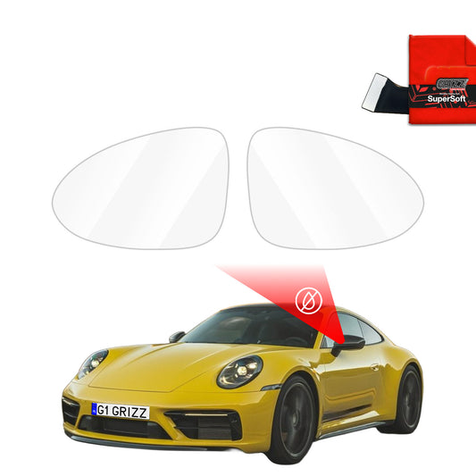 Rainproof mirror film for Porsche 911 992 (2024-2025)