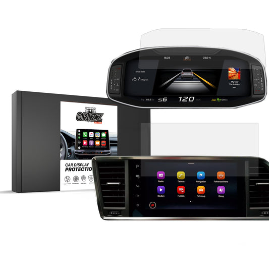 Ceramic screen film Cupra Ateca 9,2" (2020-2025) Grizz 2in1