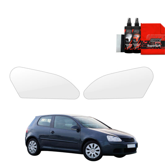 2in1 Apsauginė plėvelė žibintams  Volkswagen Golf 5 Hatchback 3D (2003-2009)