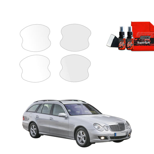 4in1 Protective film under door handles for Mercedes Benz E Klasa S211 Kombi (2002-2009)