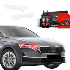 2in1 Apsauginė plėvelė žibintams  Skoda Octavia 4 Hatchback Facelifting (2024-2025)
