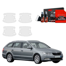 4in1 Apsauginė plėvelė po durų rankenomis Skoda Superb 2 Kombi (2009-2013)