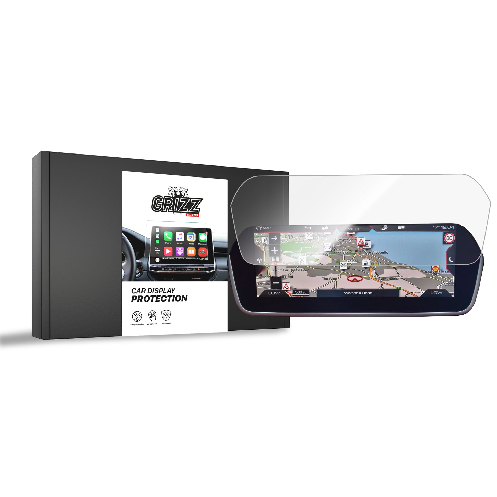 Keraminė ekrano plėvelė Ferrari Portofino (2017-2023) Grizz