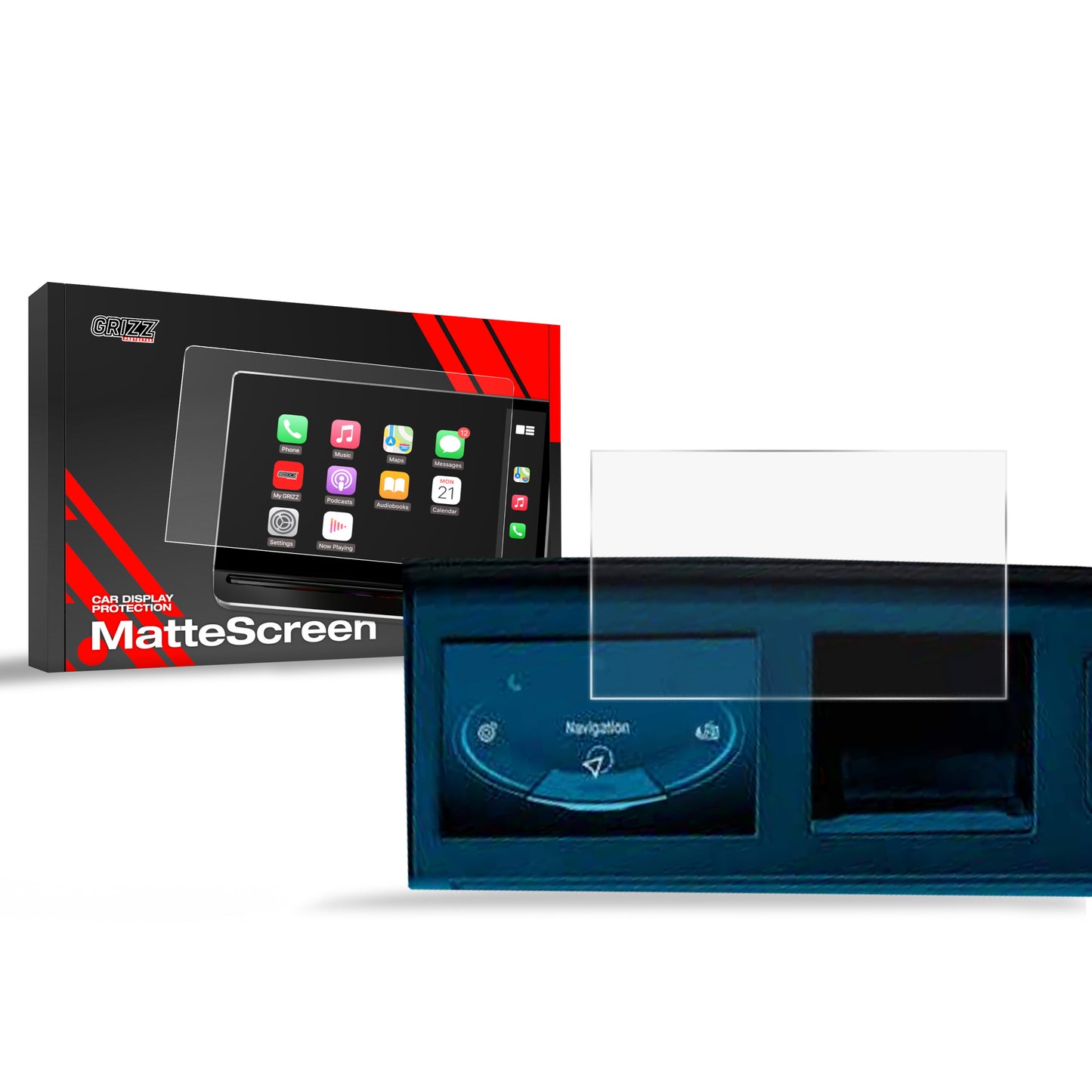 Anti-fingerprint screen film MAN TGL 7" Matte Grizz