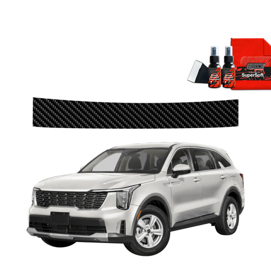 Carbon fiber film for trunk sill Kia Sorento (2023-2025)