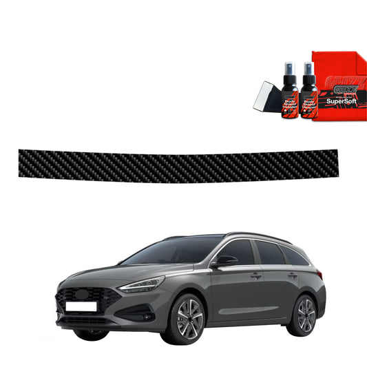 Carbon fiber film for the trunk sill Hyundai i30 Wagon (2020-2025)