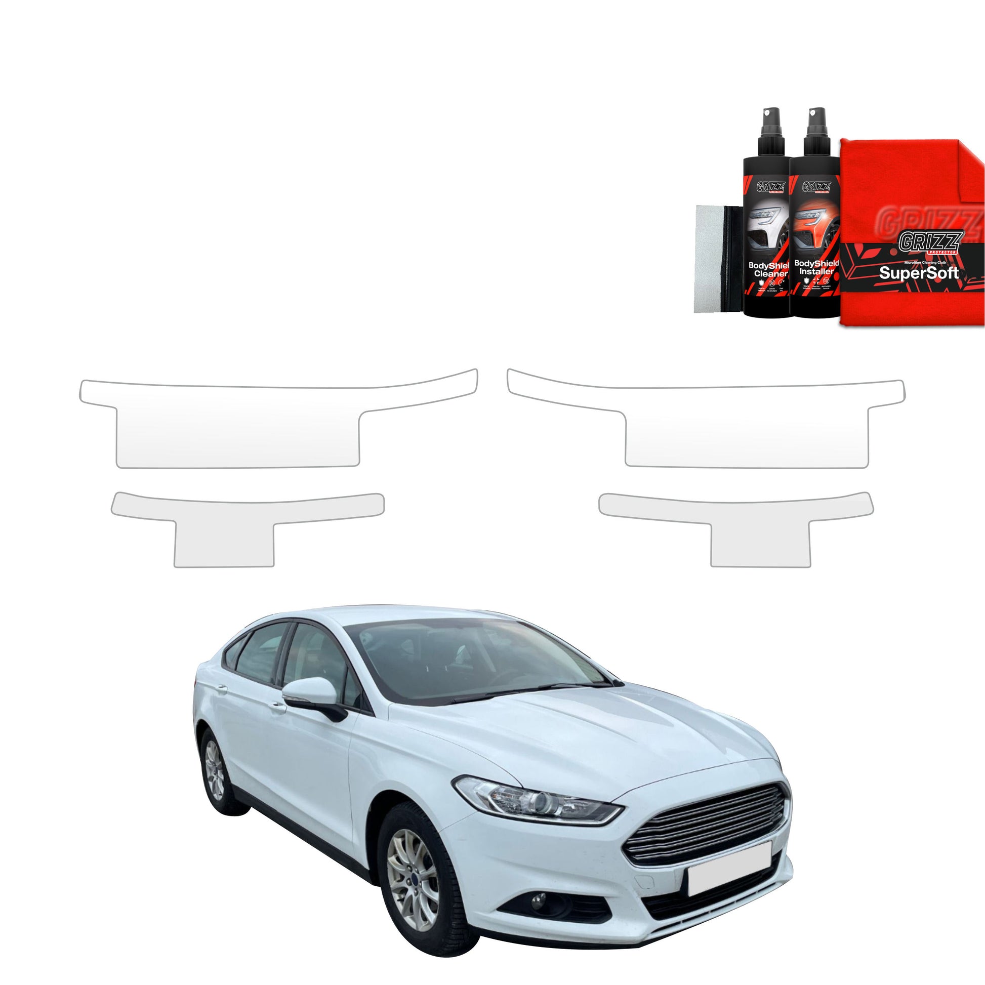 4in1 Protective film for sills Ford Mondeo Mk5 Sedan (2014-2019)