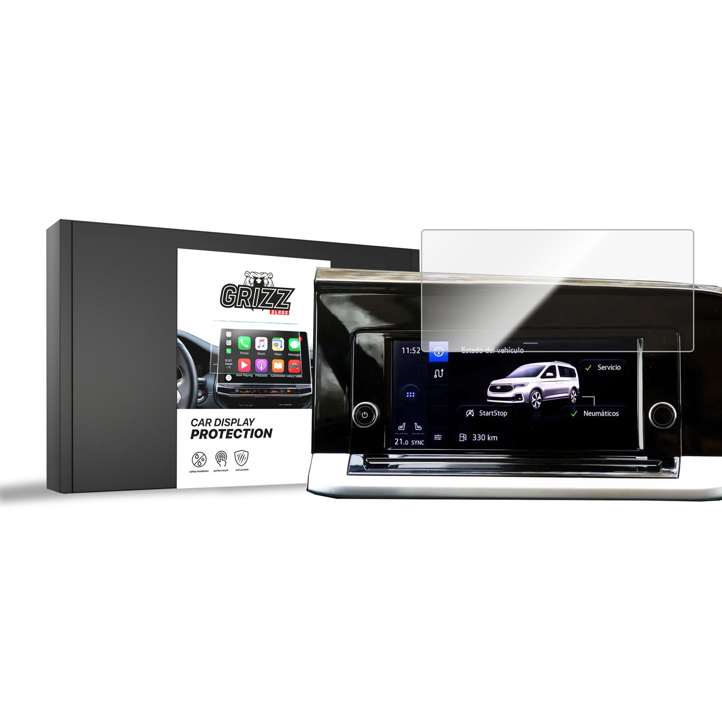 Ceramic screen film Ford Tourneo Connect 4 8,5" (2022-2025) Grizz