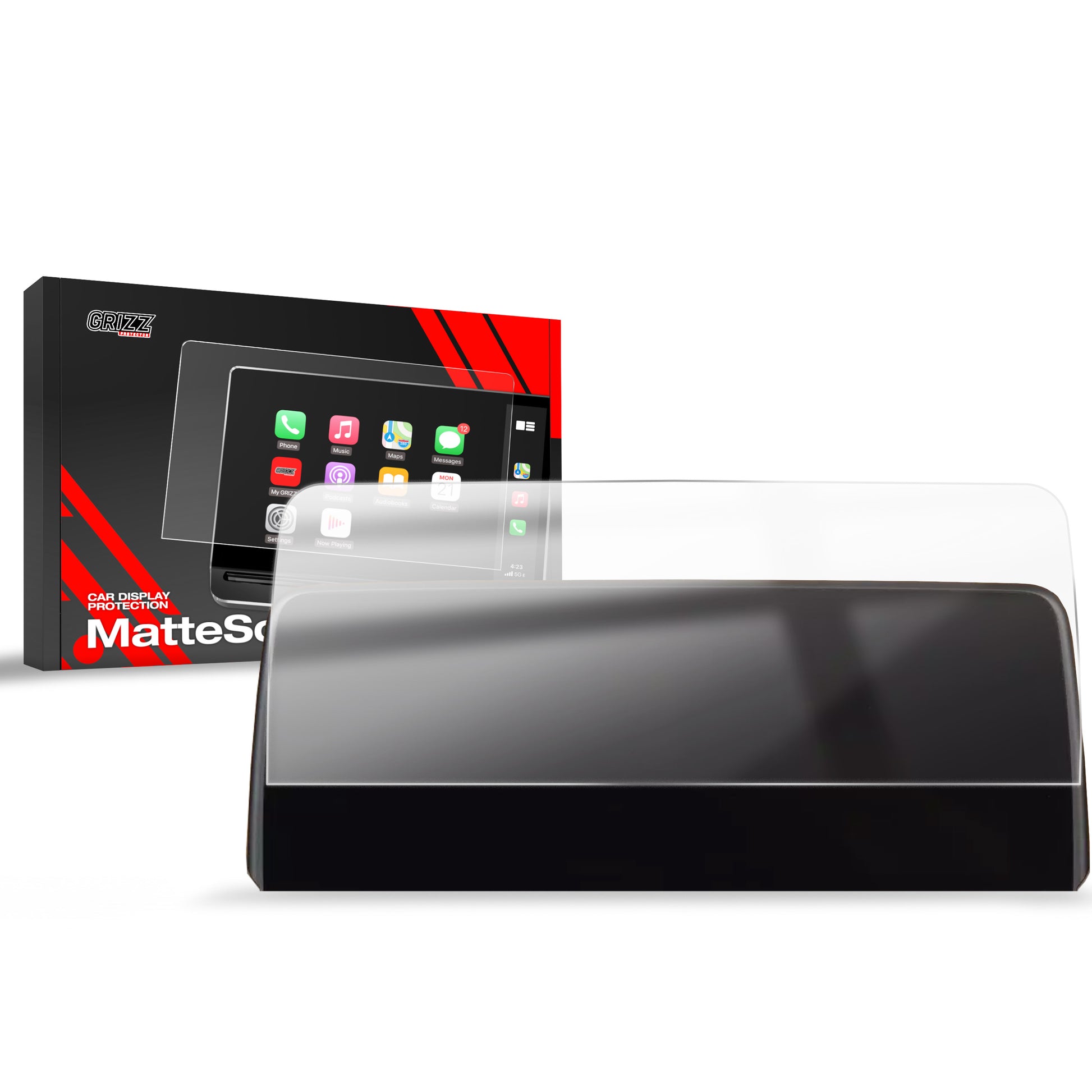 Anti-fingerprint screen protector BMW X3 G01 10.25" (2017-2021) Matte Grizz