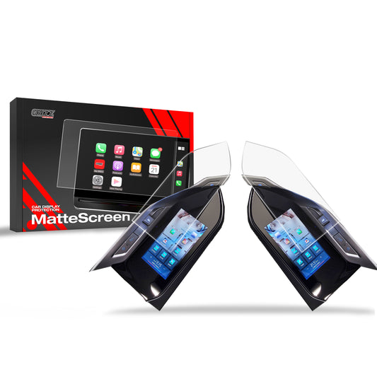 Anti-fingerprint screen protector for BMW 7 G70 5.5" (2023-2025) Matte Grizz 2in1