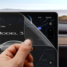 Anti-fingerprint film with Grizz Easy applicator for Tesla Model 3 Highland Rear Screen (2023-2024)