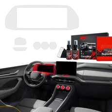 4in1 Grizz protective interior film Skoda Kodiaq 2 (2024-2025) Anti-fingerprint PianoSkin