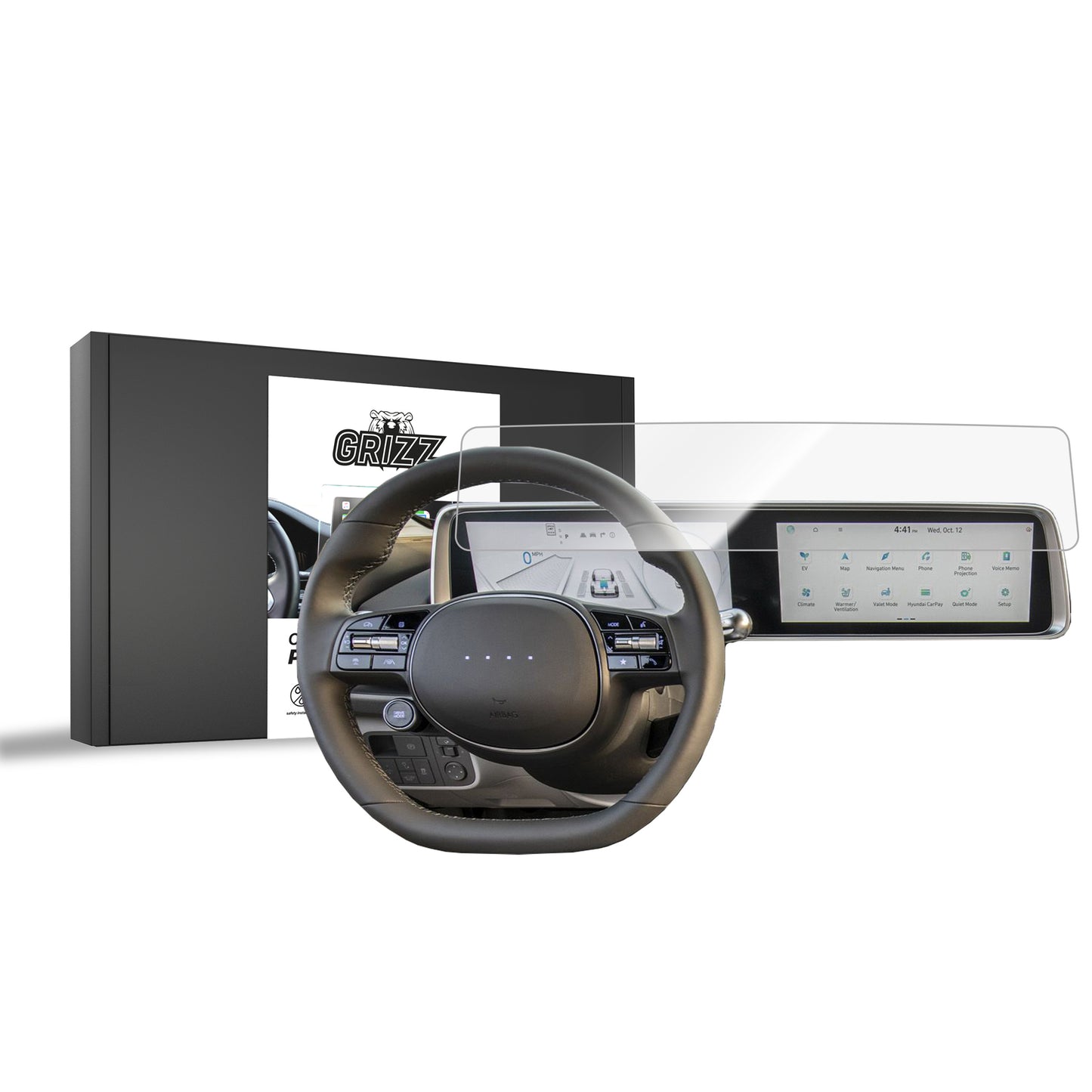 Ceramic screen film Hyundai Ioniq 6 (2022-2025) Grizz