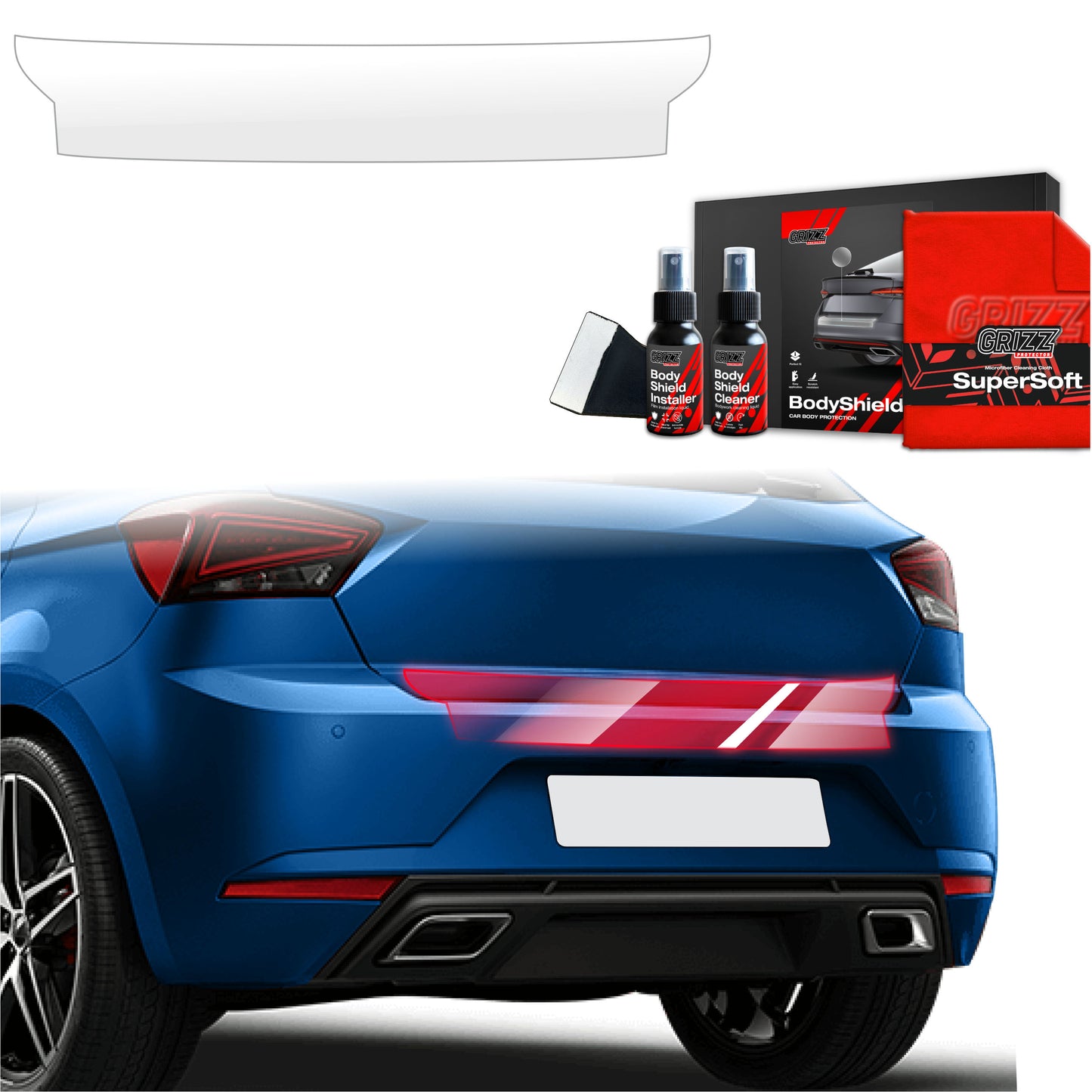 Protective film for trunk threshold for Seat Ibiza (2021-2025)