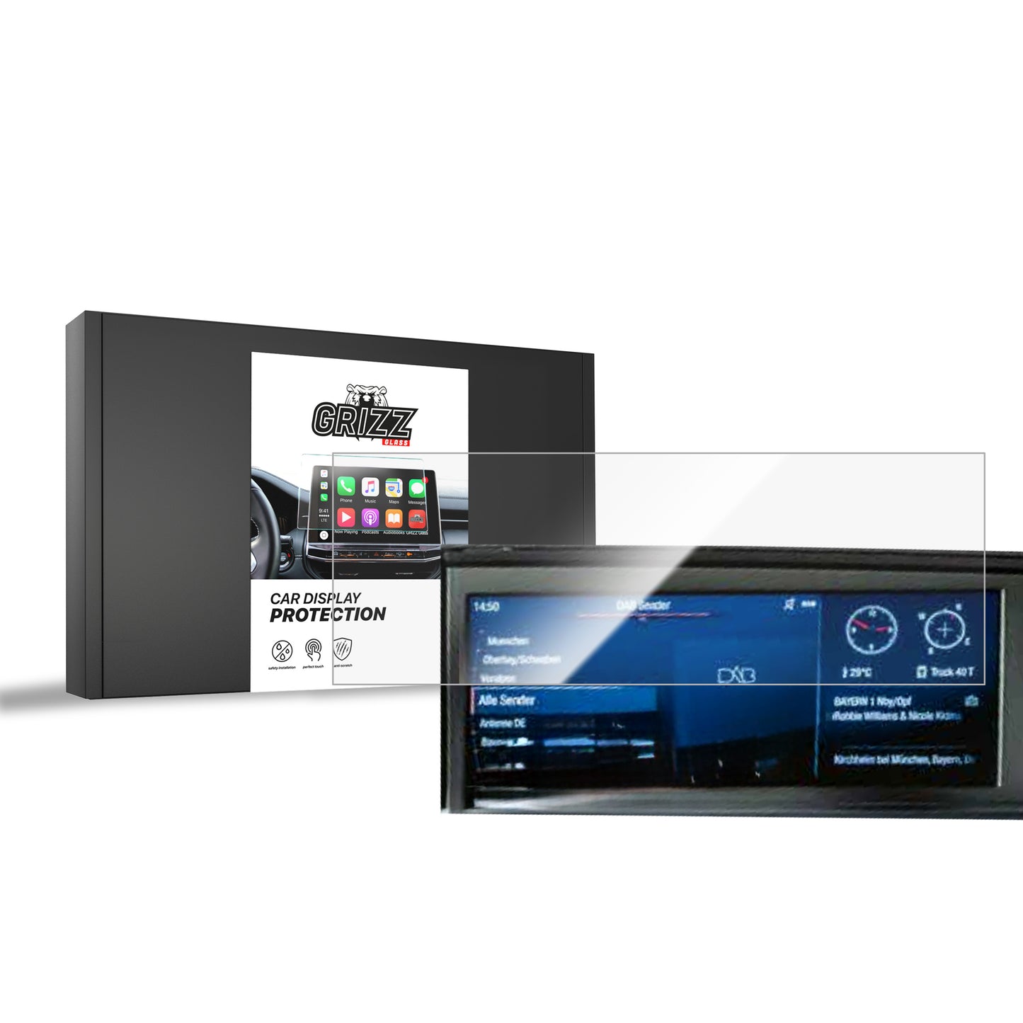 Ceramic screen film MAN TGS 12,3" Grizz