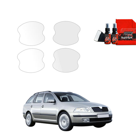 4in1 Protective film under door handles Skoda Octavia 2 Kombi (2004-2008)