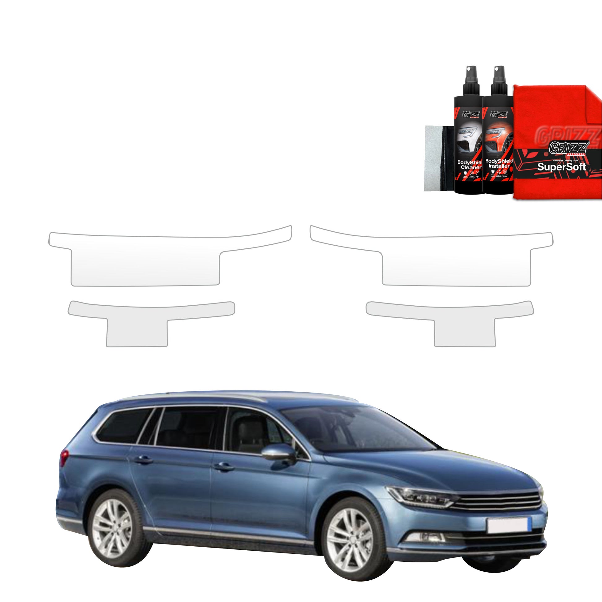 4in1 Protective film for sills Volkswagen Passat B8 Kombi (2014-2022)