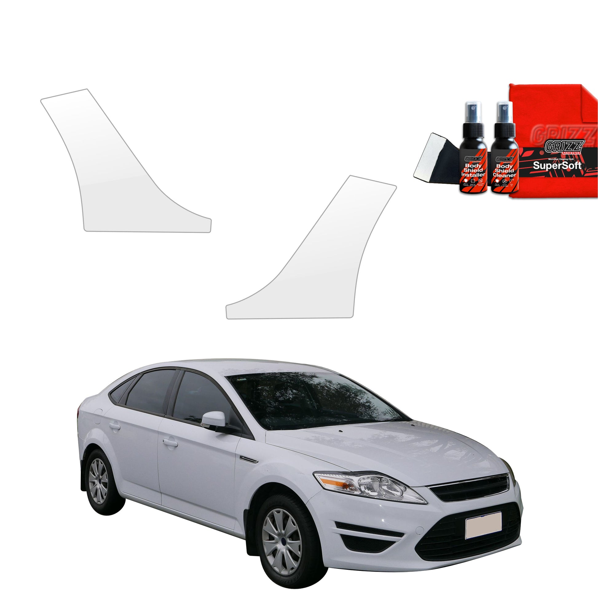 2in1 Apsauginė plėvelė ratų arkų apsaugai Ford Mondeo Mk4 (2010-2014)