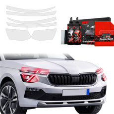 6in1 Apsauginė plėvelė žibintams  Skoda Kamiq (2024-2025)