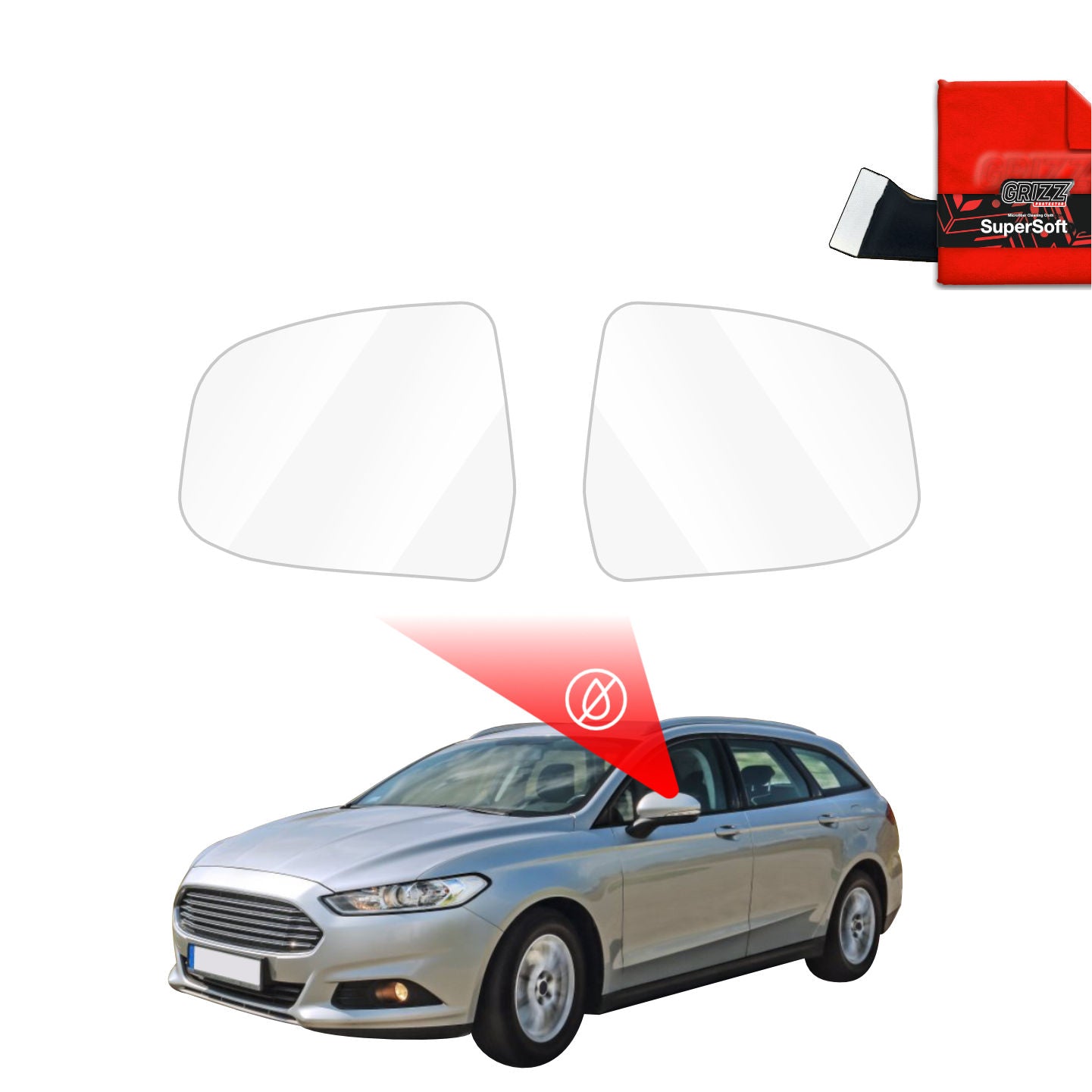 Rainproof mirror film Ford Mondeo Mk5 Estate (2014-2019)