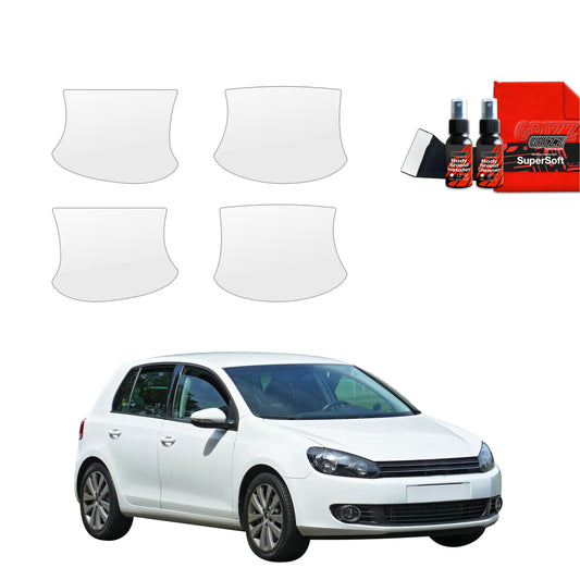4in1 Protective film under door handles Volkswagen Golf 6 Hatchback 5D (2008-2013)