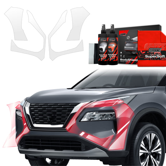 4in1 Protective film for bumper for Nissan X-Trail Facelift (2024-2025)