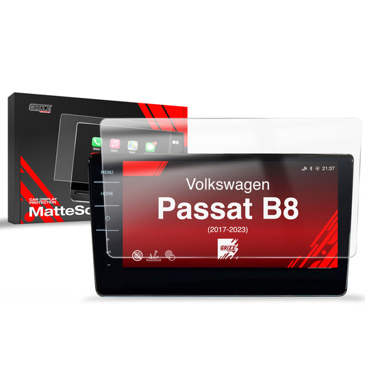 Anti-fingerprint screen film Volkswagen VW Passat B8 Discover Pro (2017-2023) Matte Grizz