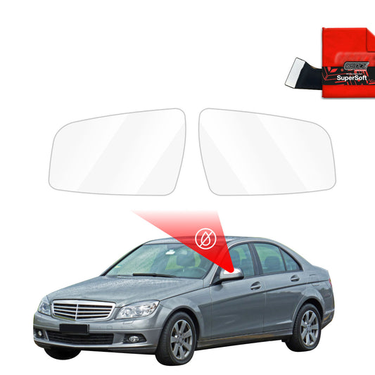 Atspari lietui plėvelė veidrodėliams Mercedes Benz C Klasa W204 Sedan (2007-2011)