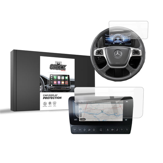 Ceramic screen film Mercedes Arocs (2018-2024) Grizz 2in1