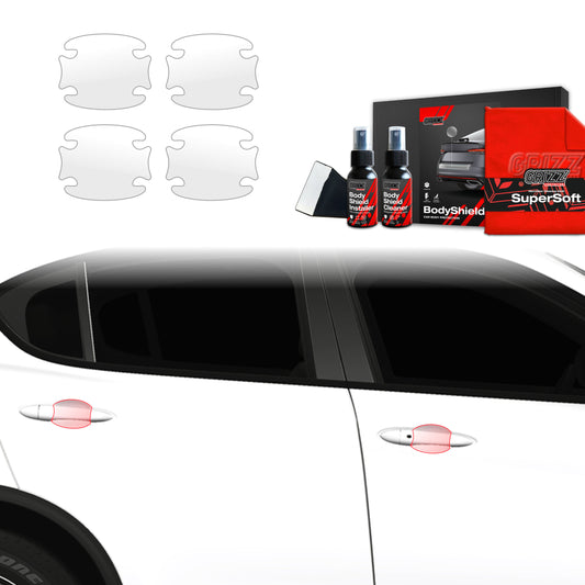 4in1 Protective film under door handles for Alfa Romeo Stelvio (2023-2025)
