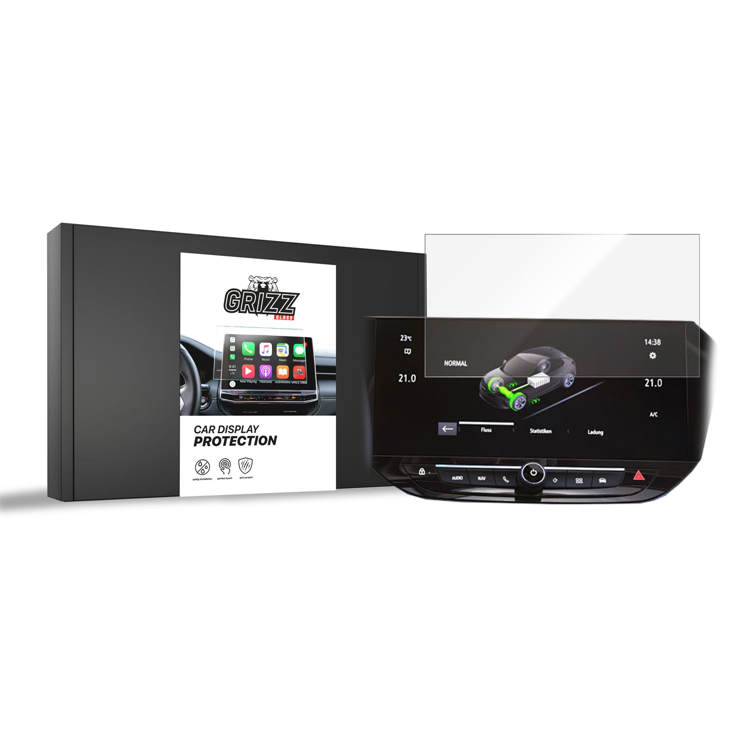 Ceramic screen film Opel Corsa F 10" (2020-2025) Grizz