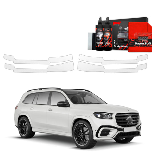 4in1 Protective film for sills for Mercedes GLS 450d (2023-2025)