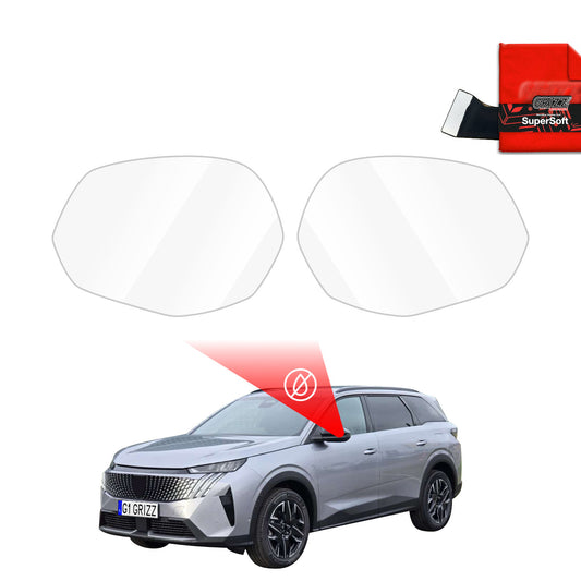 Rainproof film for mirrors for Peugeot 5008 (2025)