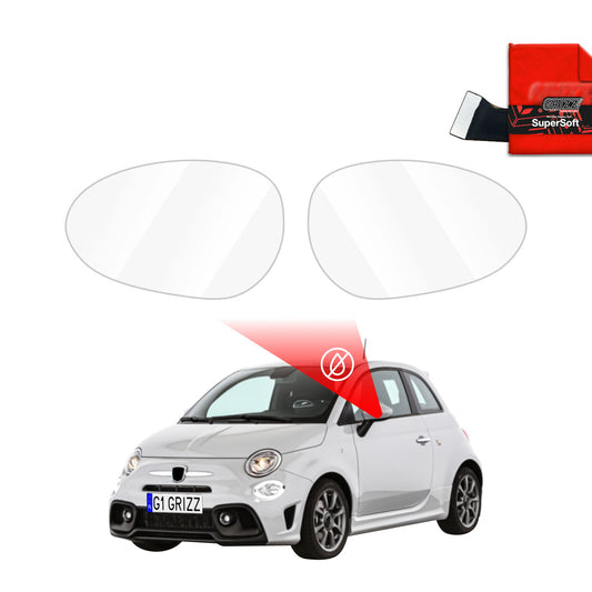 Atspari lietui plėvelė veidrodėliams Abarth 595 (2016-2022)