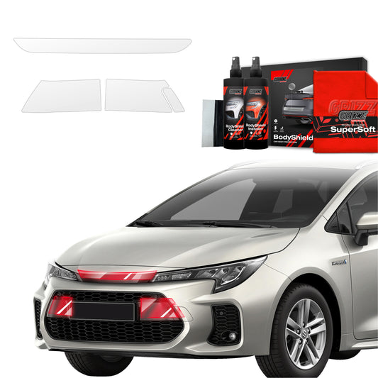 3in1 apsauginė plėvelė priekinei daliai, skirta Suzuki Swace Facelift (2023–2025)
