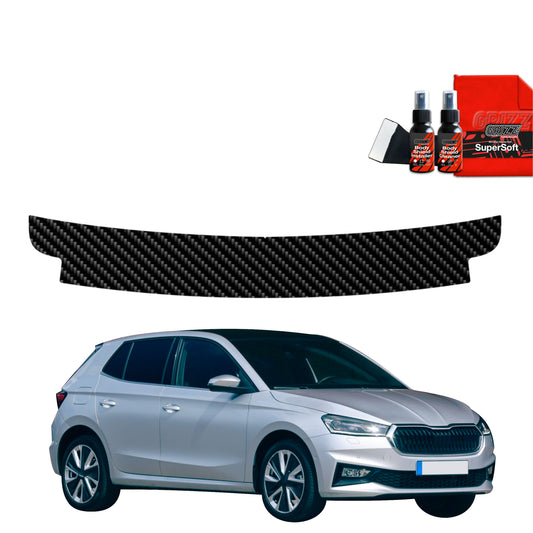 Carbon fiber film for the trunk sill Skoda Fabia (2019-2025)
